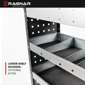 3 * Lower Shelf Dividers for 235, 335 & 435 Depth Shelves