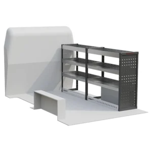 Ragnar ProMax Van Racking for the Offside of the Ford Transit Custom 2023 Onwards L1 Model