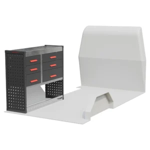 Top Tray Drawers Unit 1050h x 1250w x 335 or 435d 6 drawer and full width top tray.
