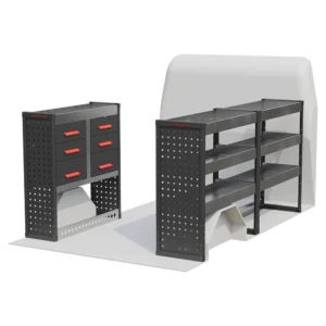Ragnar ProMax Top Tray Drawer Unit & Shelving Van Racking for the Citroen Dispatch 2016 Onwards L2 Model