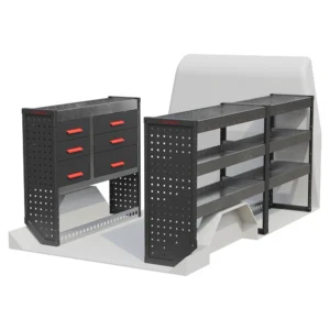 Ragnar ProMax Top Tray Drawer Unit & Shelving Van Racking for the Citroen Dispatch 2016 Onwards L3 Model
