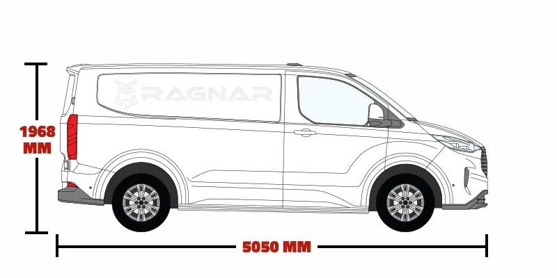 Ford Transit Custom L1 Short Wheelbase 2023 Onwards