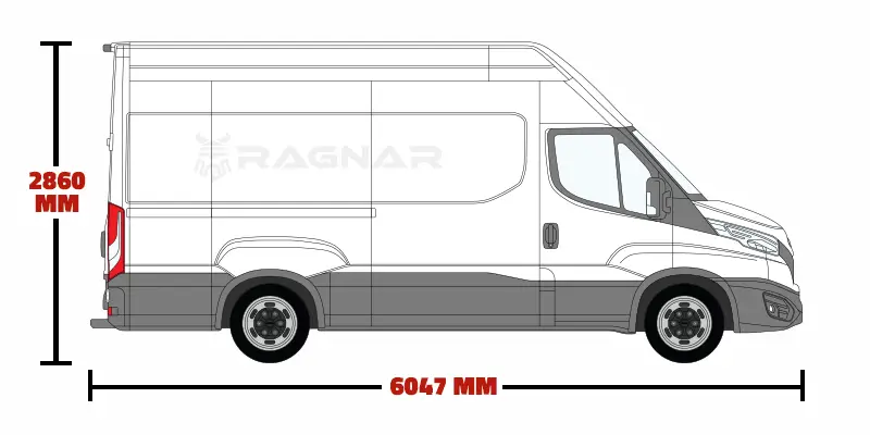 Iveco Daily L3/H3 Long Wheelbase/High Roof 2014 Onwards