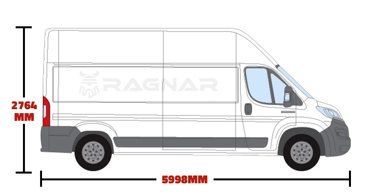Fiat Ducato L3/H3 Long Wheelbase/Extra High Roof 2006 Onwards