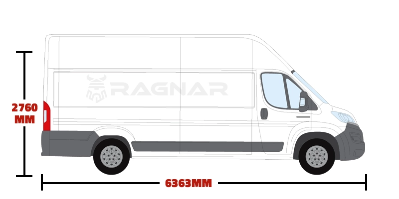 Fiat Ducato L4/H3 Extra Long Wheelbase/Extra High Roof 2006 Onwards