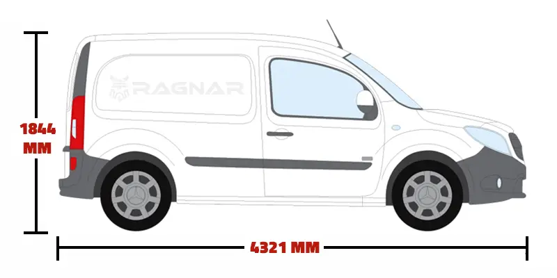 Mercedes Citan L2 Medium Wheelbase 2012 to 2021