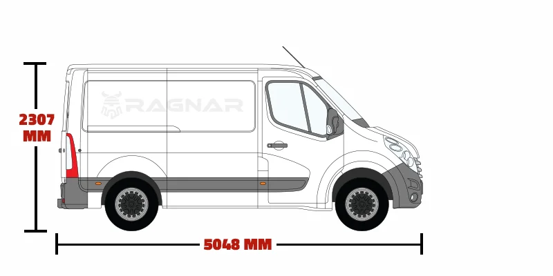 Nissan NV400 & Interstar L1/H1 Short Wheelbase/Low Roof 2010 Onward