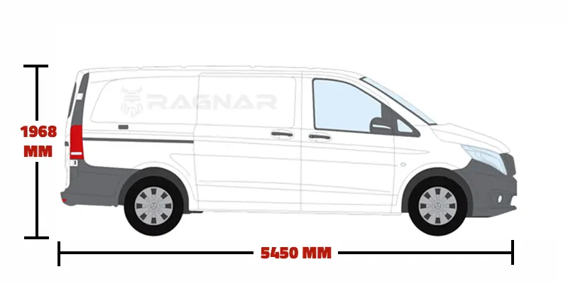 Mercedes Vito L2 Medium Wheelbase 2015 Onwards