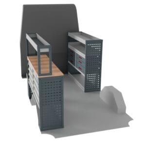 Ragnar Pro Bespoke Drawer and Shelf System Q8001V3