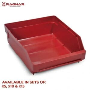 Component Bins for 335/300D Shelf (Bin Size: 240W x 300D x 95H)