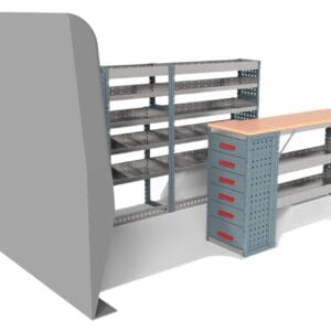 Ragnar ProMax Van Racking for the Ford Transit 2014 Onwards L3 Model