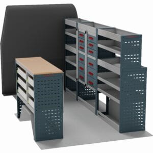 Ragnar ProMax Van Racking for the Ford Transit 2014 Onwards L3 Long Wheel Base Model